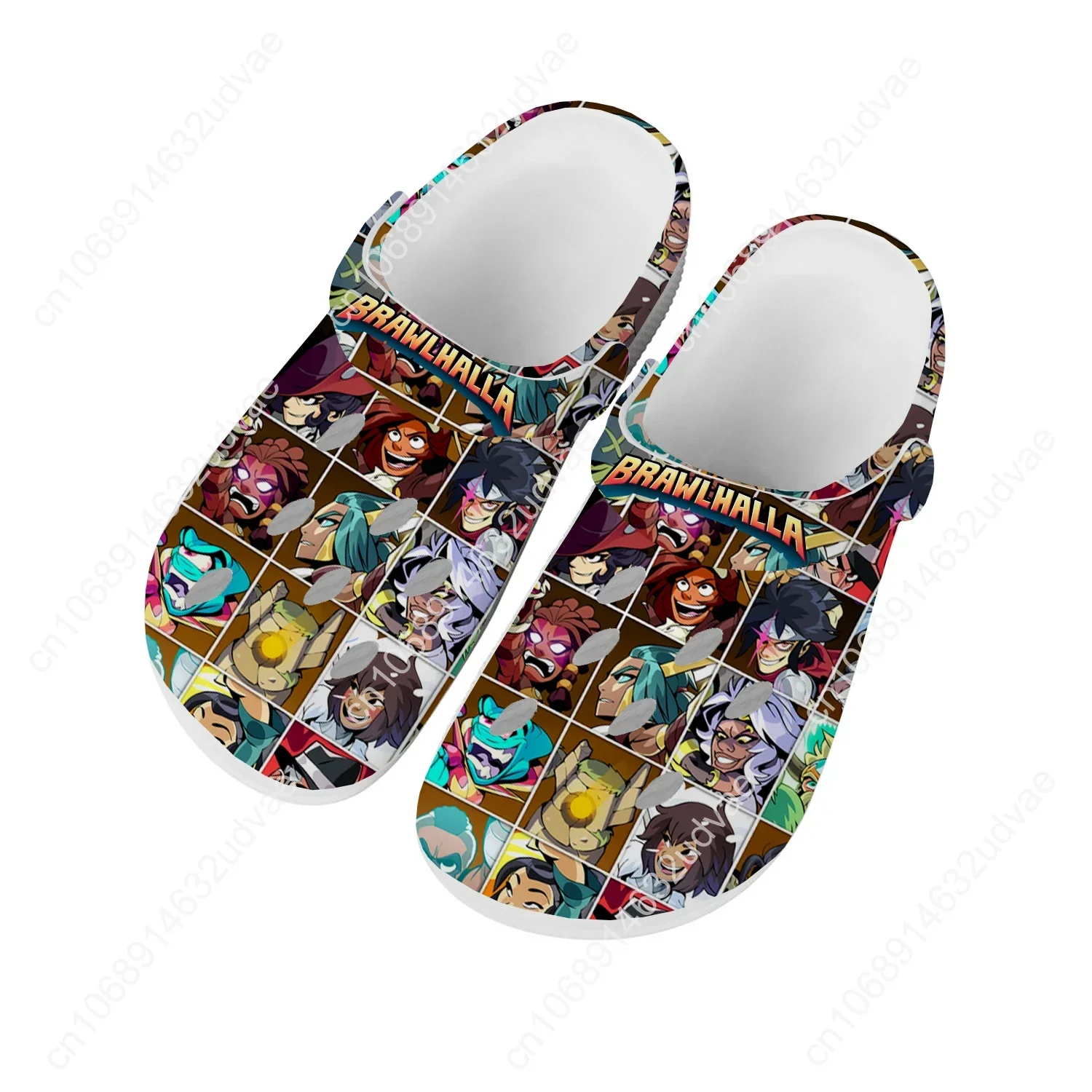 Brawlhalla Water Shoes Mens Womens High Quality Fashion Home Garden Clogs Customizd Sandals Beach Breathable Hole Slippers