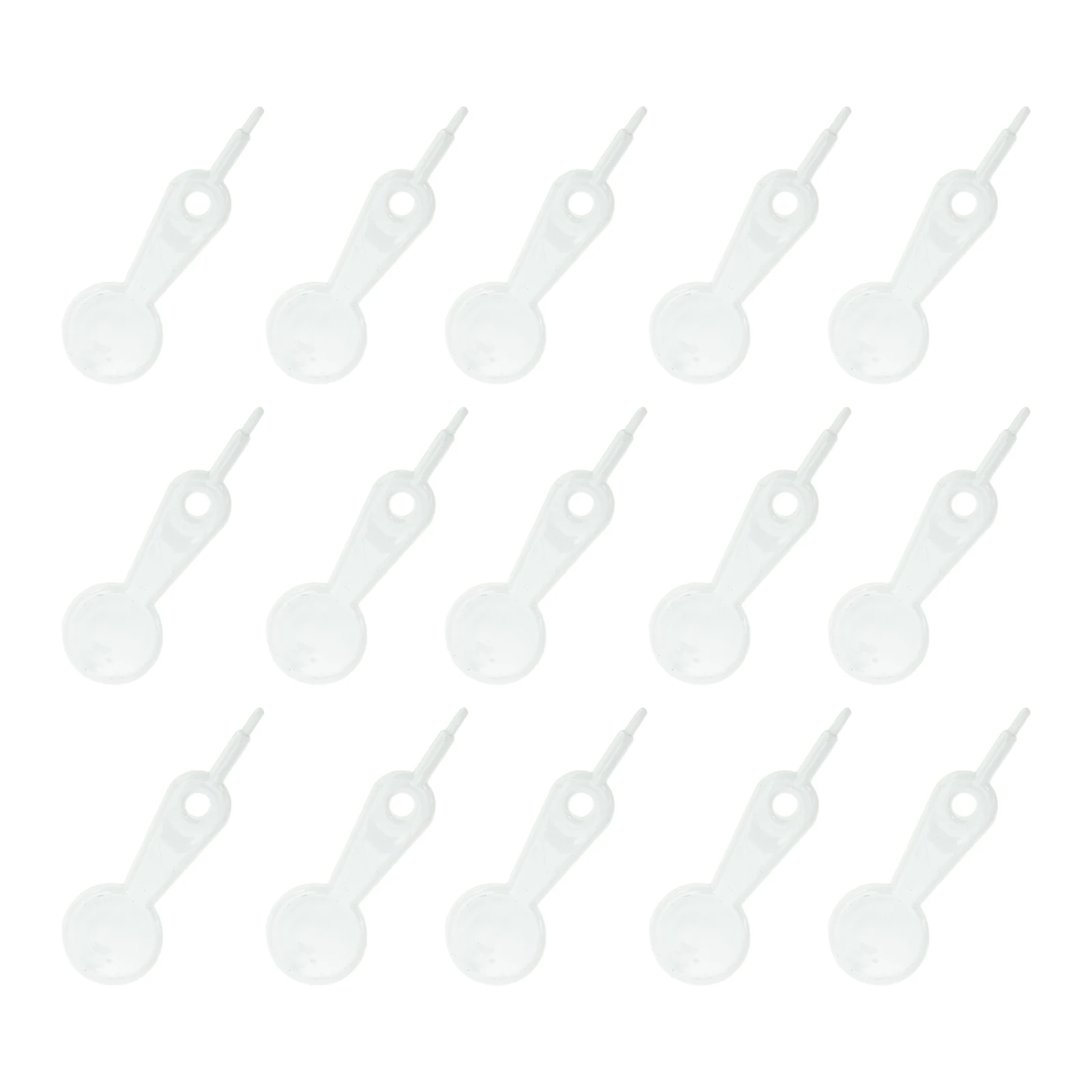 

100pcs Pacifier Hole Rods PP Material Sterilizable Smooth Edges Nipple Through Stick Bottle Accessories Replacement Needles Baby
