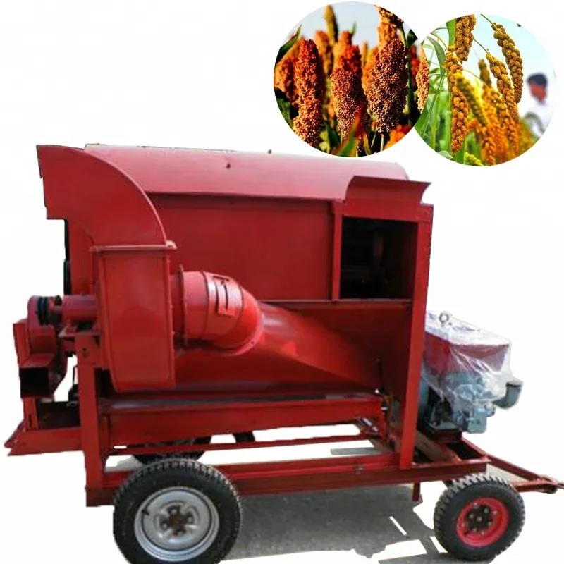 

For Sea Shipping CustomizedMini Small Moringa Hemp Seeds Wheat Shelling Thresher Machine
