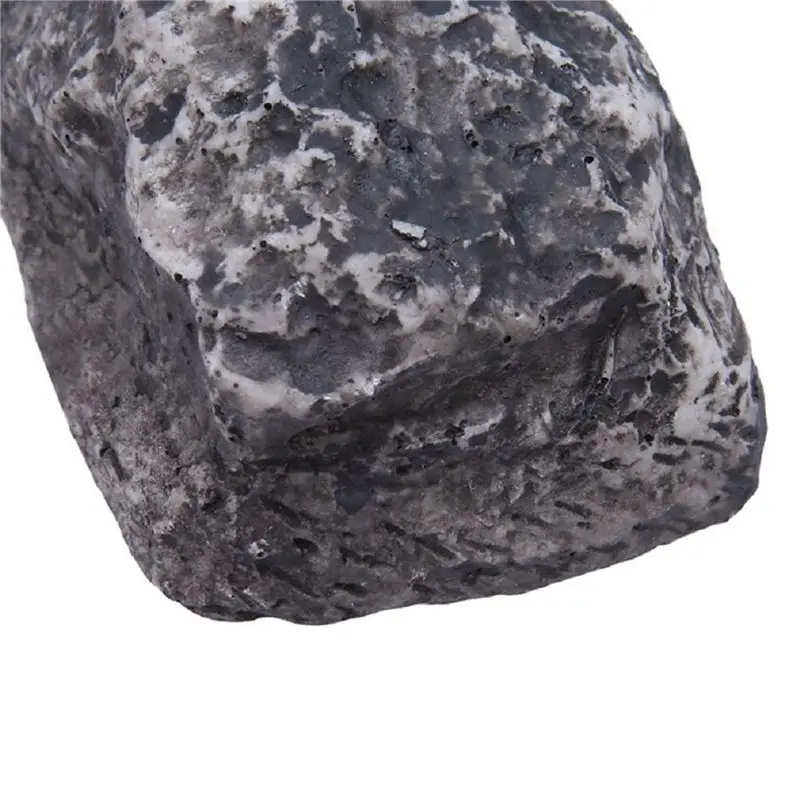 2X Hide A Key In Plain Sight In A Real Looking Rock/Stone, Holds Standard Sized Spare Keys-Y41A
