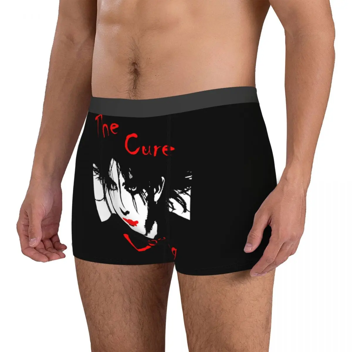 Exotic Panties The Cure Robert Smith 21 Winter Wearable Men's Boxer Briefs Creative Humor Graphic