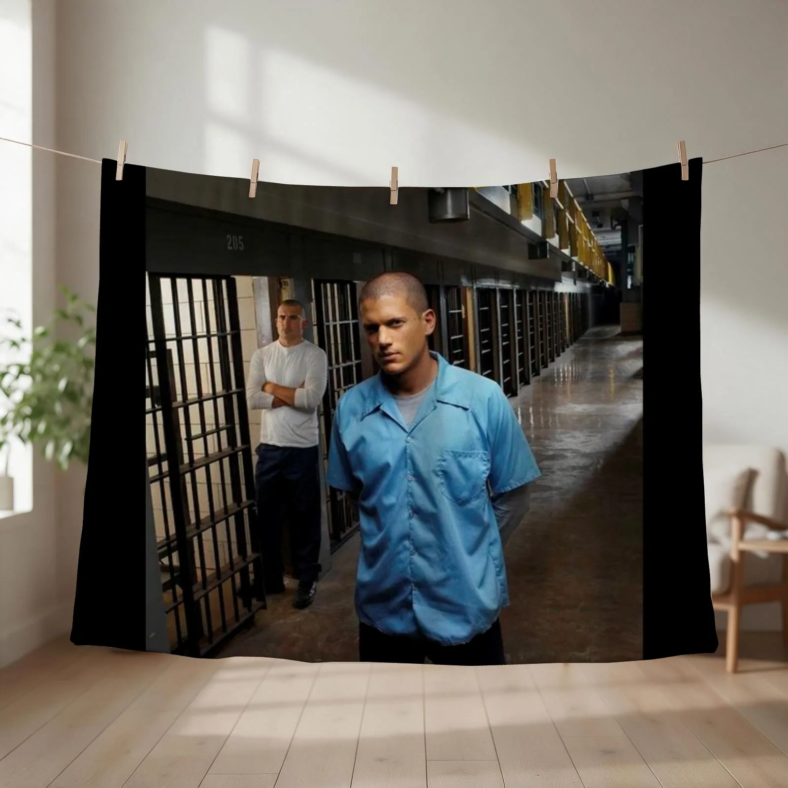 Prison Break Throw Blanket Blankets For Bed Flannel halloween Soft Beds Blankets