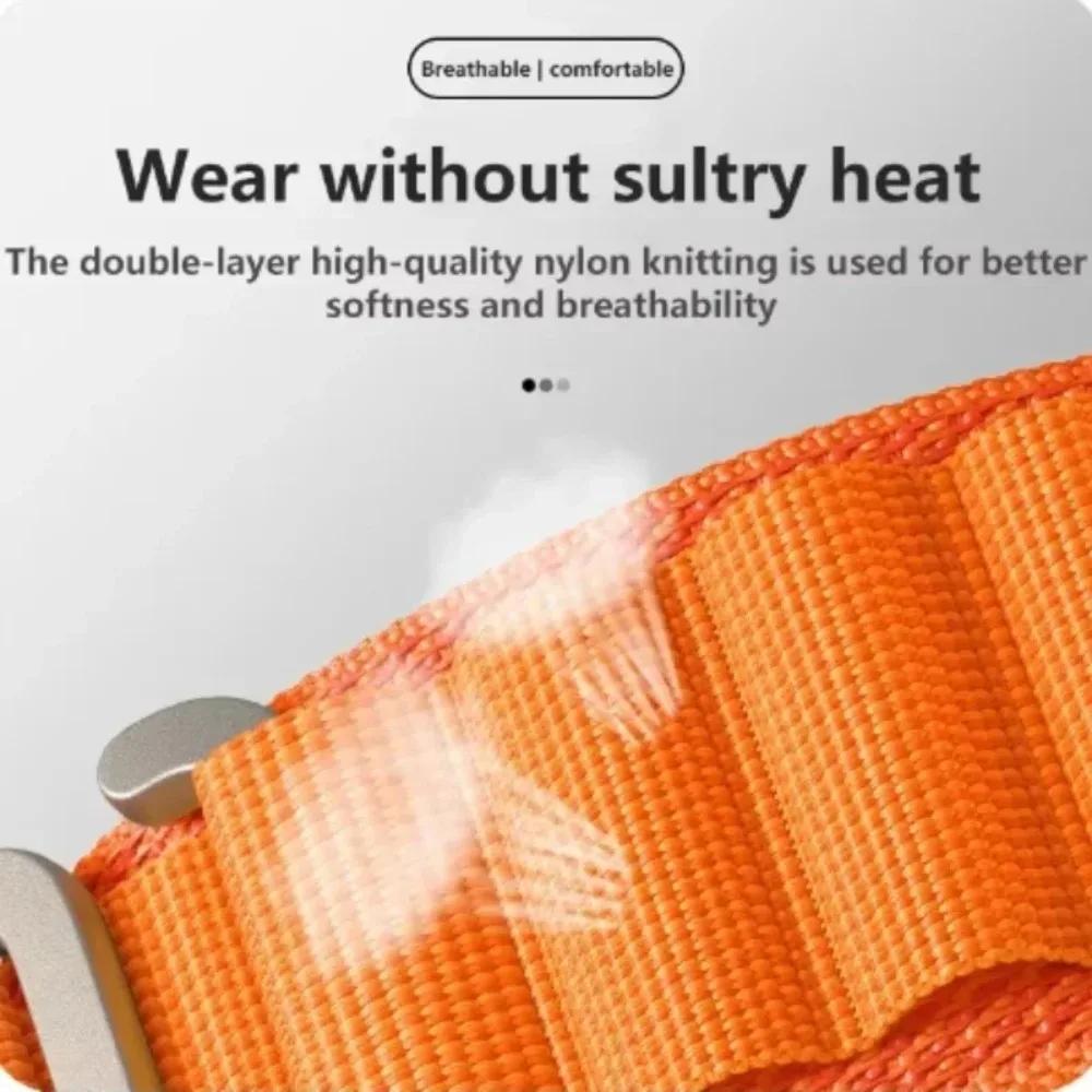 Sports 22mm 20mm Alpine Nylon Strap For Amazfit T-Rex3 Pro 48-44mm/Balance 3 Breathable Band For Amazfit Active 3 2 Accessories