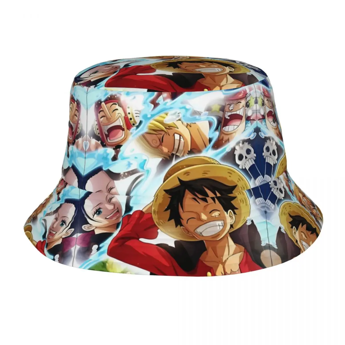 Chapeau Bob Luffy Streetwear Unisexe Léger – Casquette de Vacances