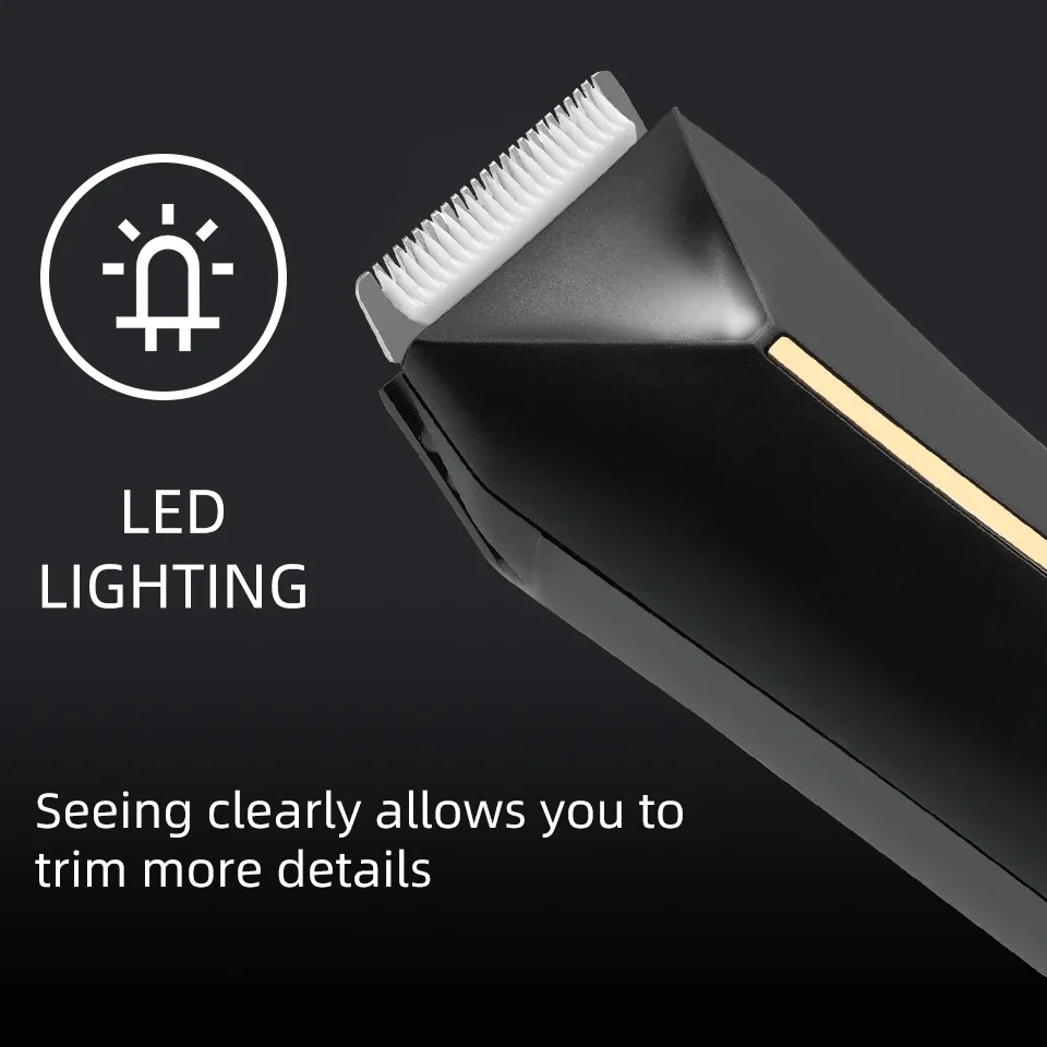 الجسم الشعر المتقلب للرجال الكهربائية الفخذ الشعر المتقلب USB قابلة للشحن الكرة ماكينة حلاقة انيمال السيراميك شفرة رؤساء مقاوم للماء Whal T