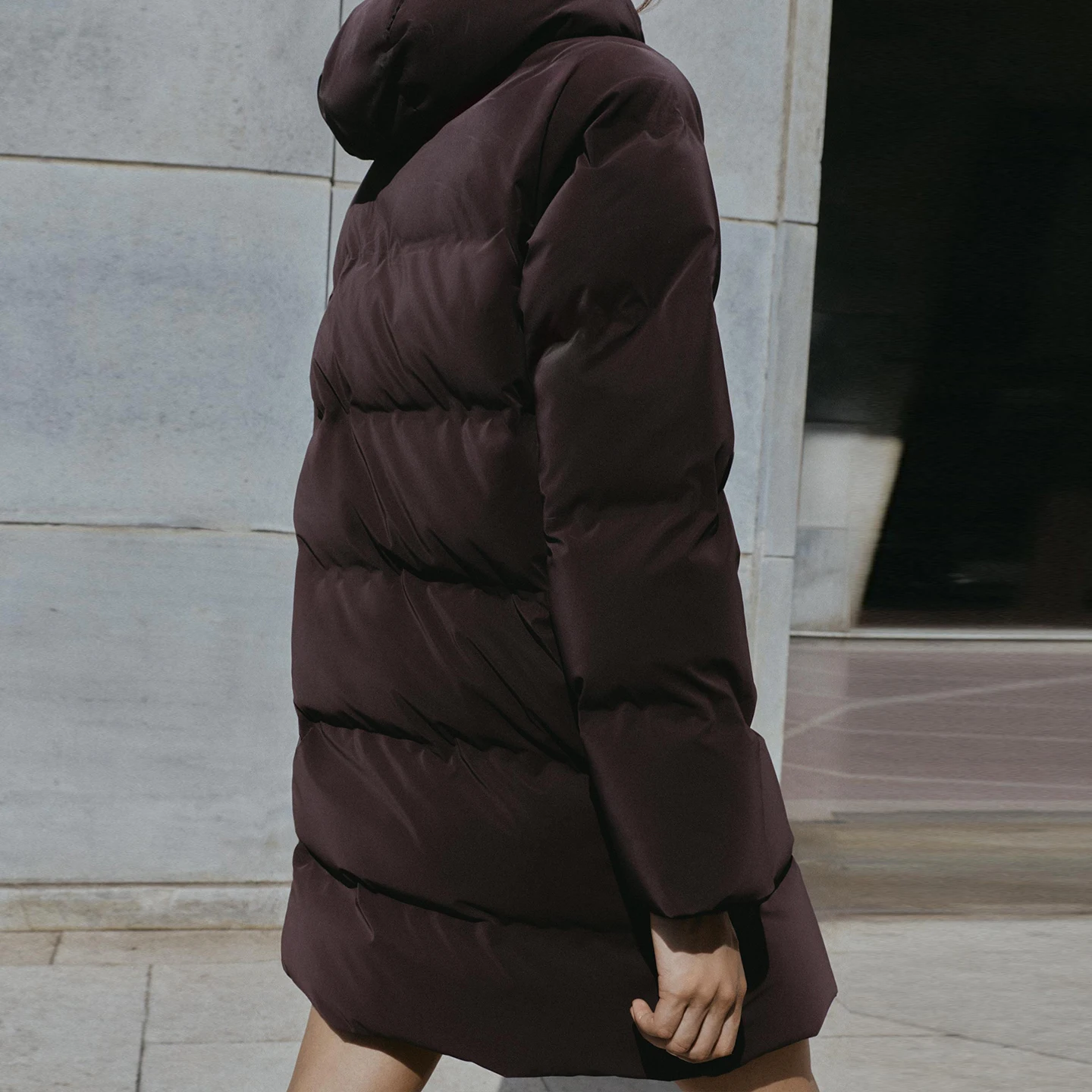 خريف 2025 ملابس خارجية نسائية عصرية متعددة الاستخدامات بطول f من القطن Jaet مقاومة للرياح ملابس خارجية فضفاضة تناسب طويلة Sve #3