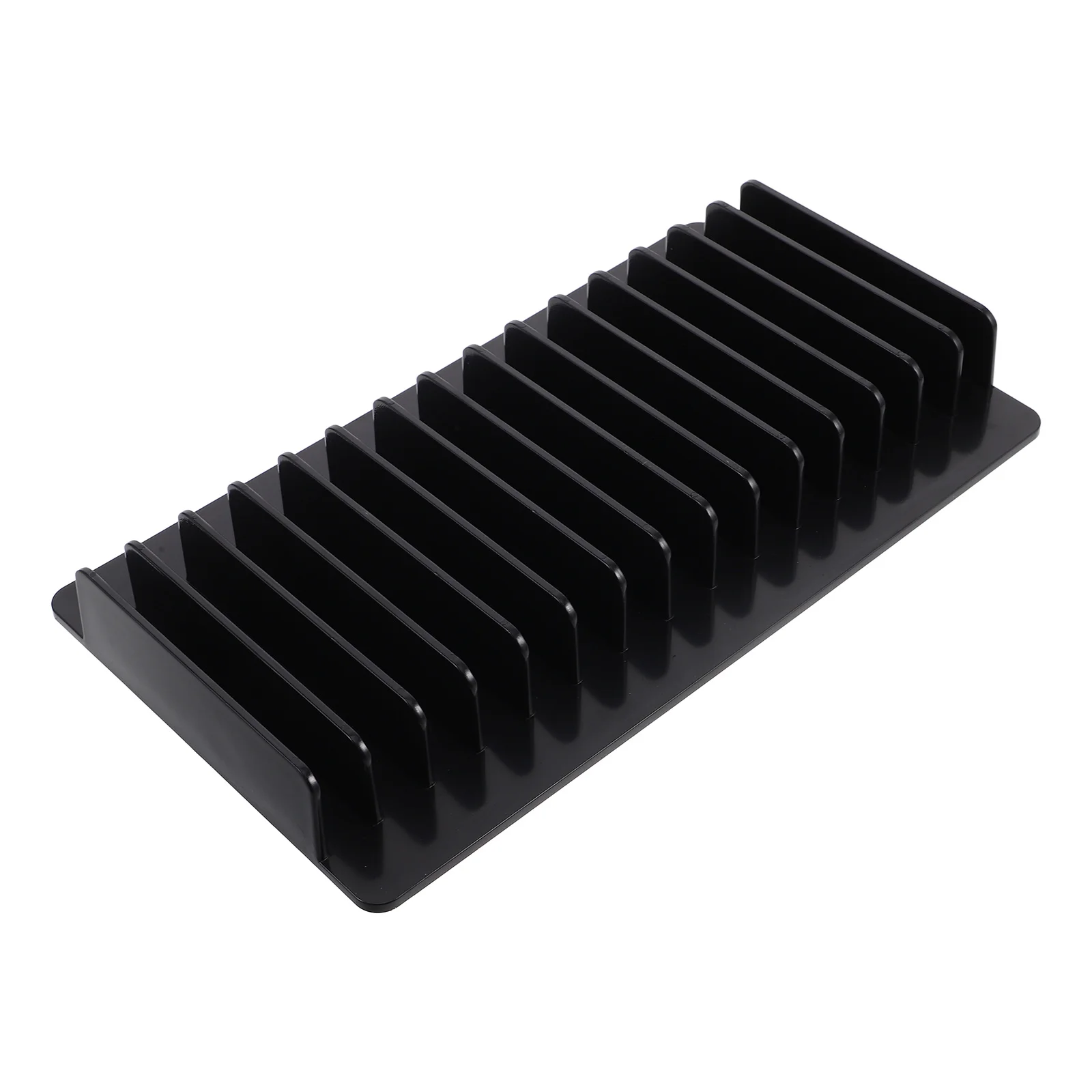 

1pcs Mobile Phone Storage Box 15 Grid Headphones Organizer Classroom Plastic Cellphone Rack Office Desk Storage Container Phone