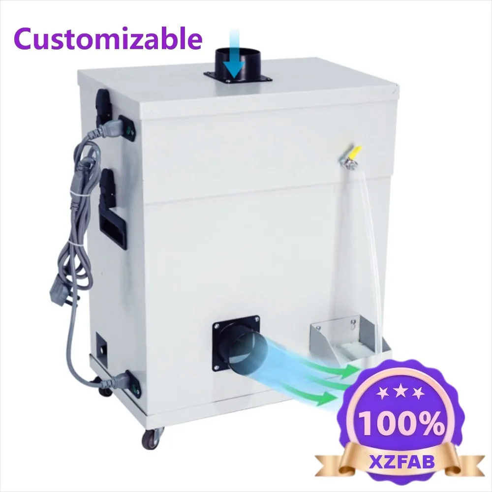 Factory Direct 2026 220v 250W Smoke Absorber Fumes Extractor Low Noise Desk Fume Extractor for Smoke with Hose