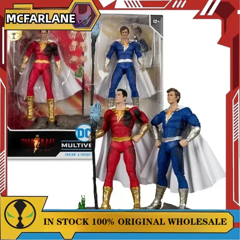 Großhandel McFarlane Spielzeug DC Multi verse Shazam & Freddie Freeman 2er Pack Action figuren