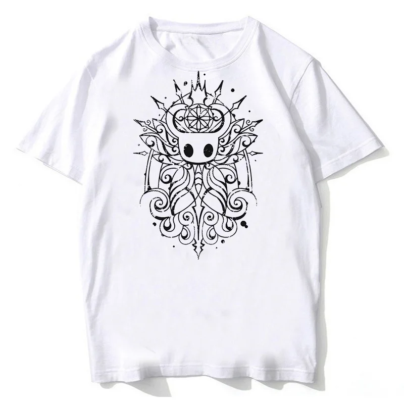Hollow Knight t-shirt femme baddie streetwear korean fashion y2k 2000s t-shirt cheap korean fashion gyaru funny harajuku