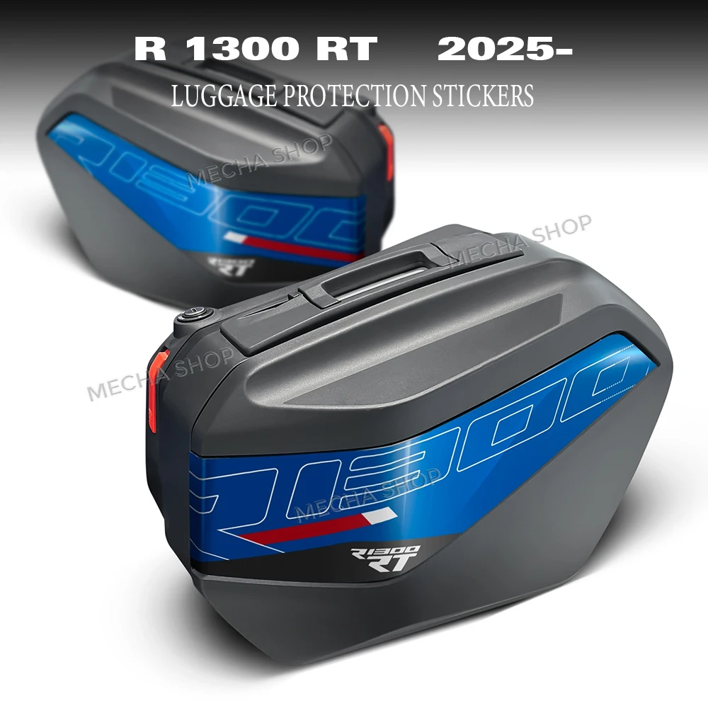 Suitcase Stickers Motorcycle Trunk Sticker Kit Protection for R 1300 RT Touring Side Kit Impulse R1300RT 2025 2026