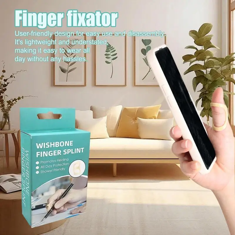 Finger Brace Splint Flexible Finger Support Brace For Pointer Finger Broken Protector Finger Splints Stabilizer For Heal Broken