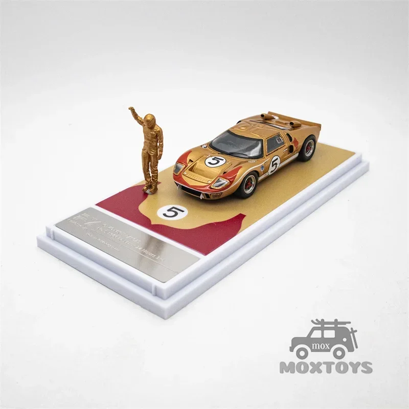 Finclassically 1:64 GT40 Mk II 2 1966 LeMansรถโมเดลDiecast