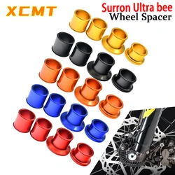 For Ultra Bee Front Rear Wheel Axle Hub Spacer SurRon UltraBee E-bike Off-road CNC Aluminum Electric Motorcycle Accessories