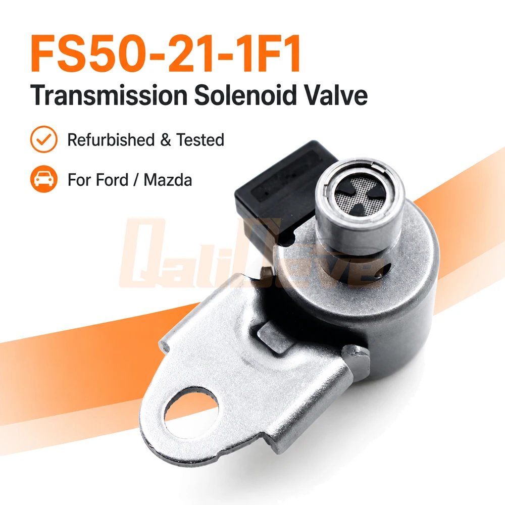 1/5 Pcs FS50-21-1F1 FNR5 FS5A-EL 5F27E Automatic Transmission Solenoid Valve 6E5Z-7Z101-A FS50211F1 for Mazda 3 5 6 Ford Fusion