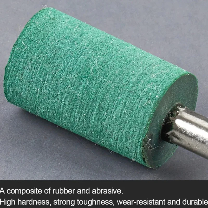 5-50Pcs Rubber Grinding Head 3mm Shank Mould Surface Polishing Jade Polishing Grinding Head Electric Rotary Tool