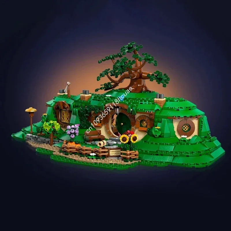 2025 New The Rings：The Shire Modular Houses Model Moc Building Blocks DIY Creative Assembly Educational Bricks Toys Kid Gifts