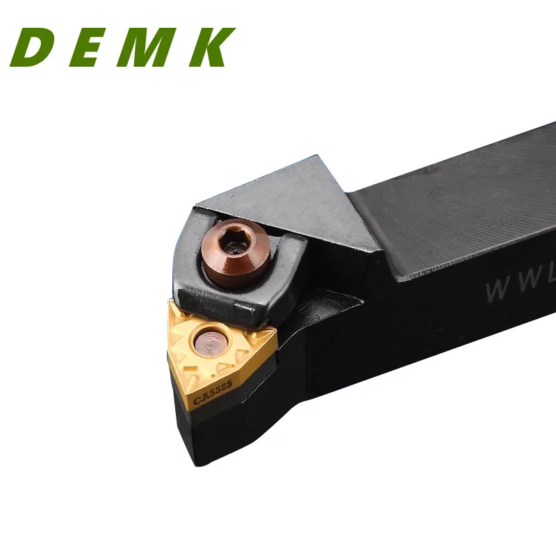 Externo Torneamento Ferramenta Holder Grupo Cnc Ferramentas de Corte Inserções de Carboneto Torno Bar Wwlnr2023k08 Wwlnr2525m08 Wwlnr3232 Wnmg
