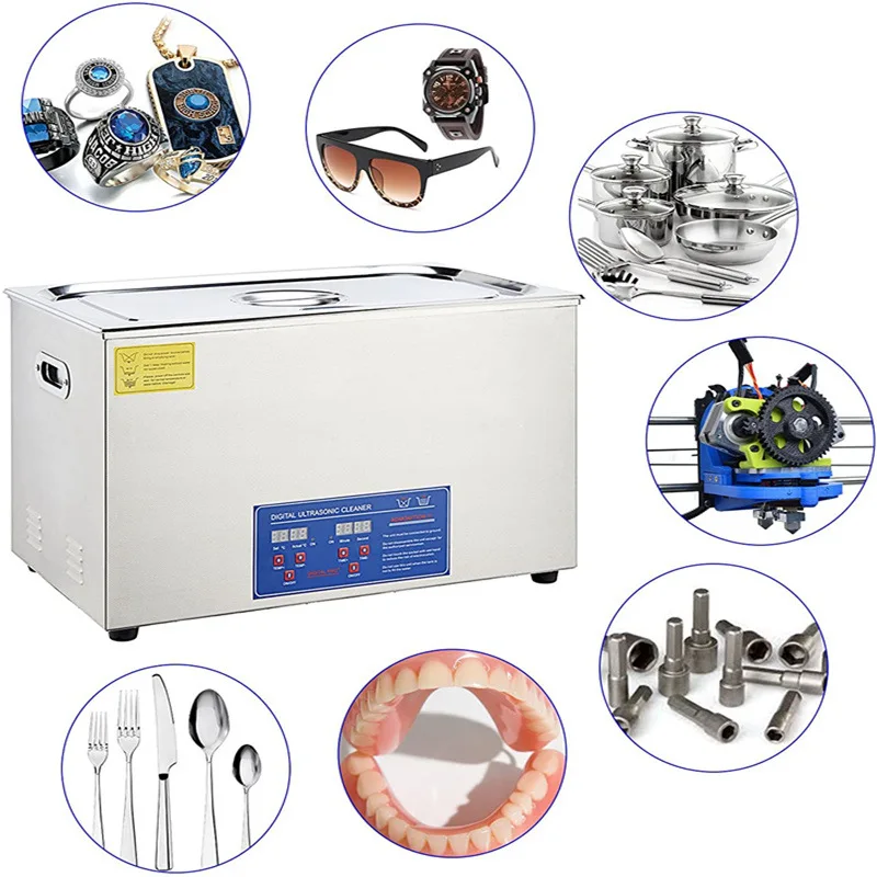 Ultrasonic Cleaning Machine Jewelry Hardware Machine Denture Tableware Ultrasonic Cleaning  Ultrasonic Jewelry Cleaner Bath