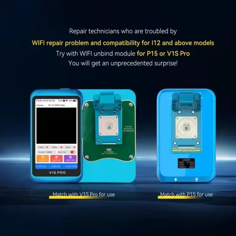 JCID JC V1S Pro P15 Host WiFi Module WiFi Chip For iPhone 12 13 14