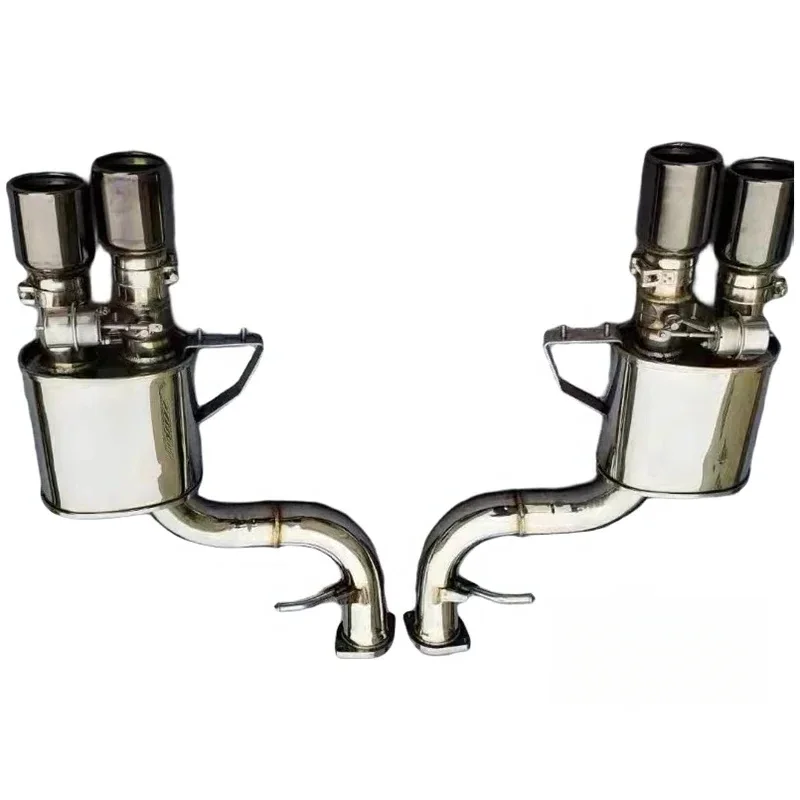 كاتم صوت Catback Exchpipe، ستانلس ستيل، نظام عادم السيارة، فيراري 599، 6.0L، 2006-2015، جودة عالية