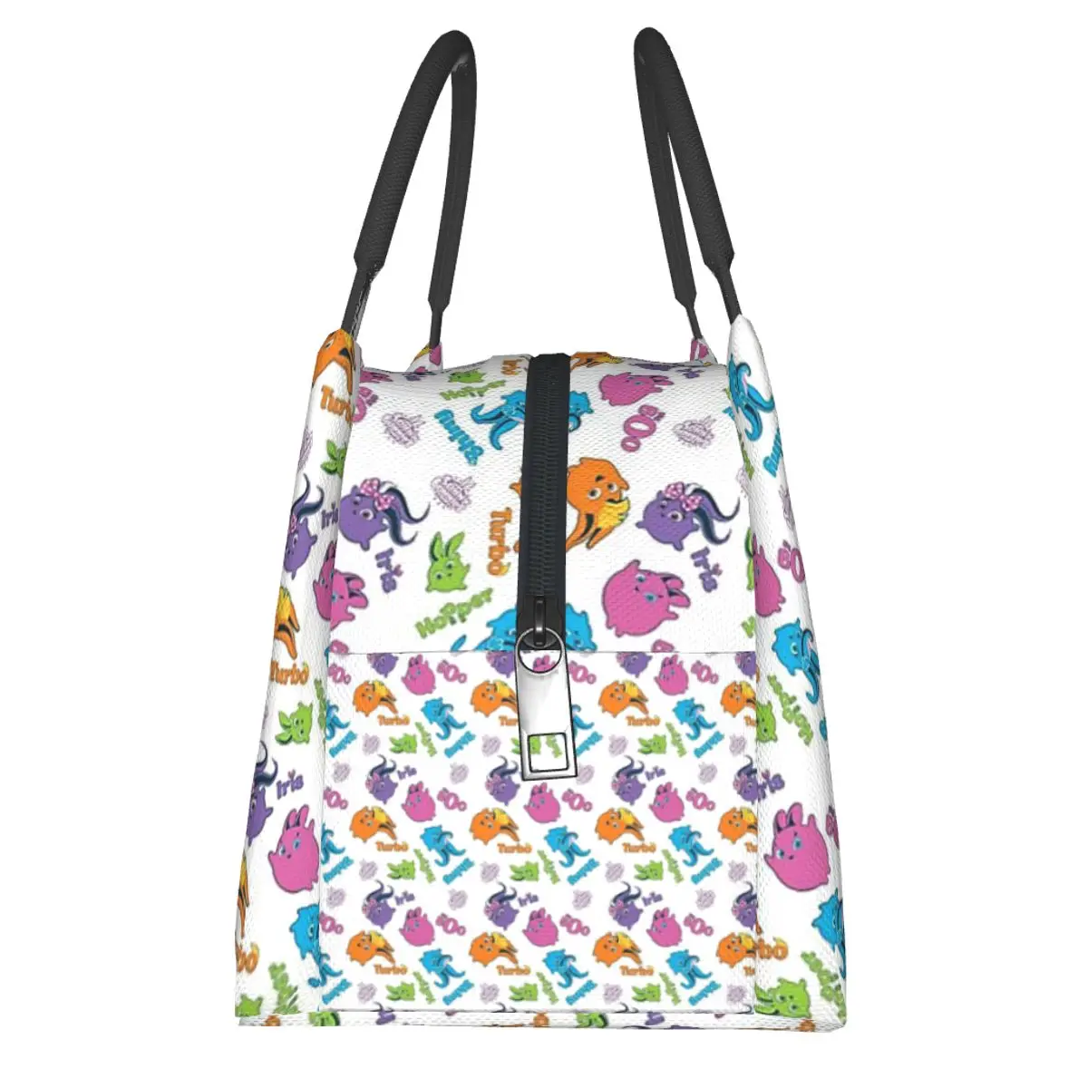 Impermeável Isolado Lunch Box para Mulheres e Crianças, Piquenique Cooler Bag, Lunch Tote, Travel Bag, Sunny Bunnies