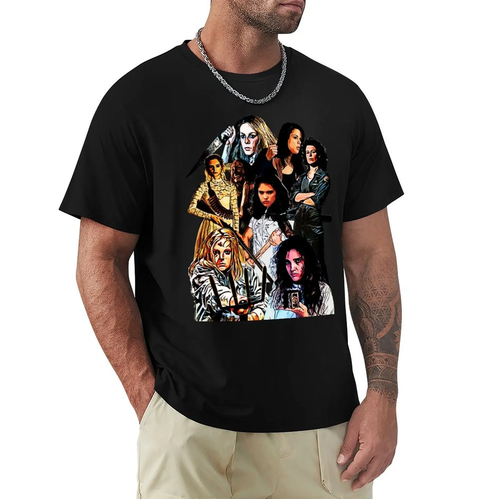 

Final Girl T-Shirt Dry Fit Running Short Sleeve Top