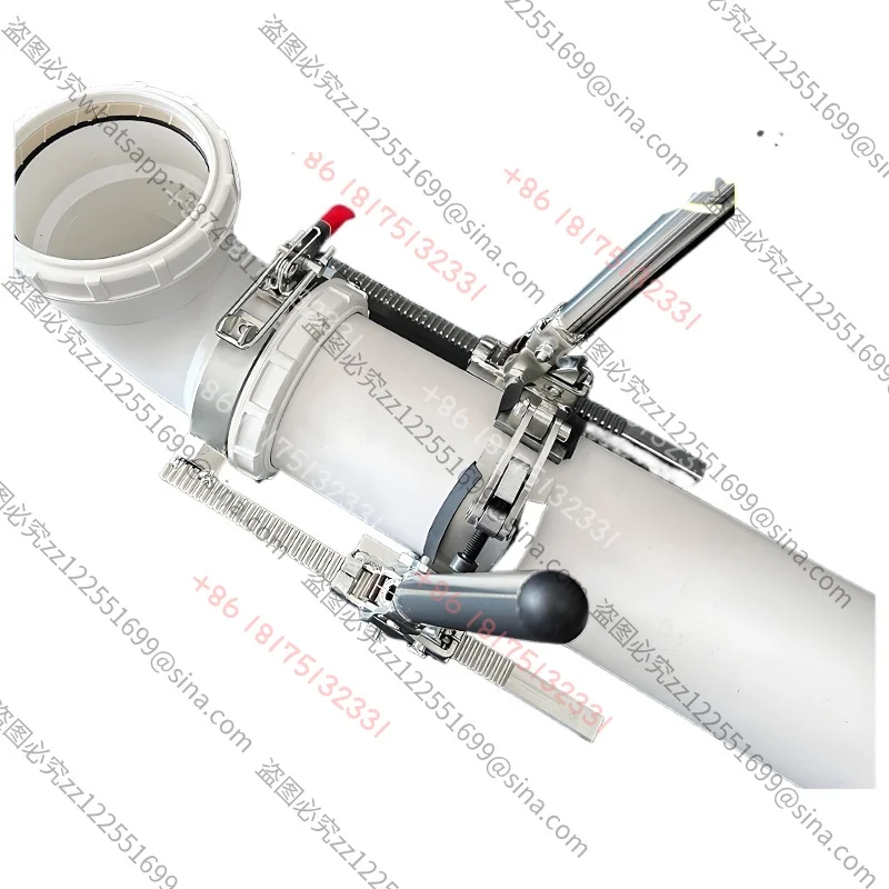 PP Silent Drain Pipe Puller Pusher Tensioner Socket Pipe Installation Tool Plastic Plumbing Pipe Assembly Fixture