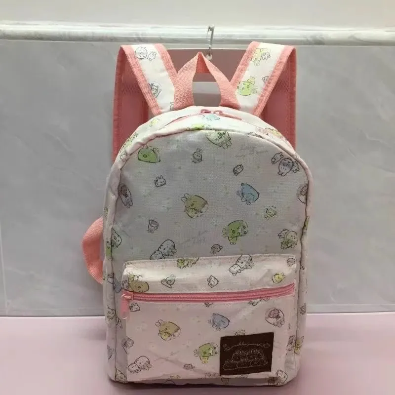 

New Cute Sumikko gurashi Kids Girls Pink Backpack Bags Children Schoolbag