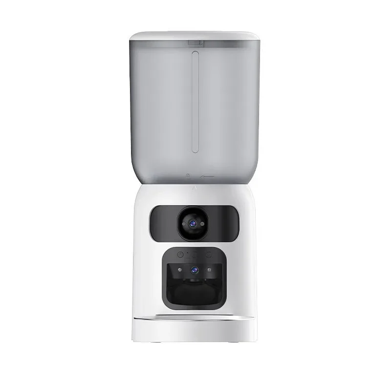 aAutomatic Smart Pet Feeder HD Camera Video Monitor APP Remote Timed Feeding Household Pet Food Dispenser for Cat Dog