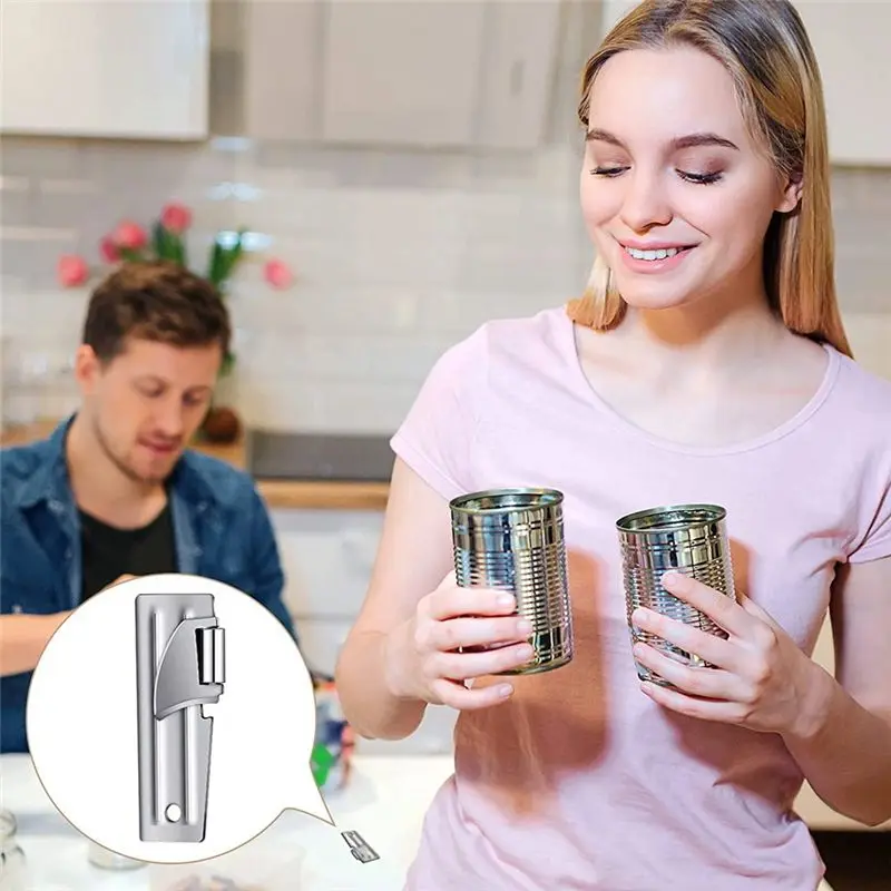 P-38 and P-51 Camping Can Opener Stainless Steel Can Opener Can Opener Backpack Can Opener &LICG