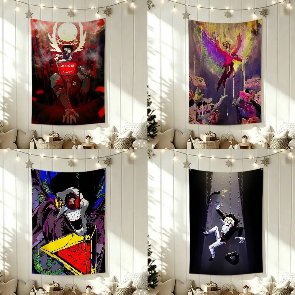 

Game D-Deltarune Spamton Funny Flags for Bedrooms Home Decor Items Outdoor Decors Garage Decoration Flaga