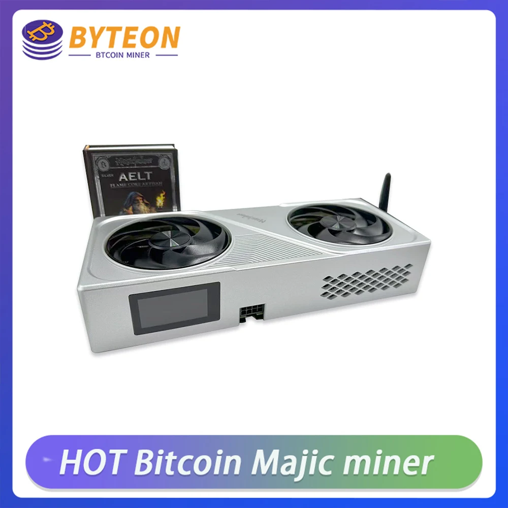 Origi Majic Miner 4.8TH/s Bitcoin Miner BTC BCH BSV, DGB Solo Miner BTC SHA-256 Mining Machine 150W 180 Day Warranty