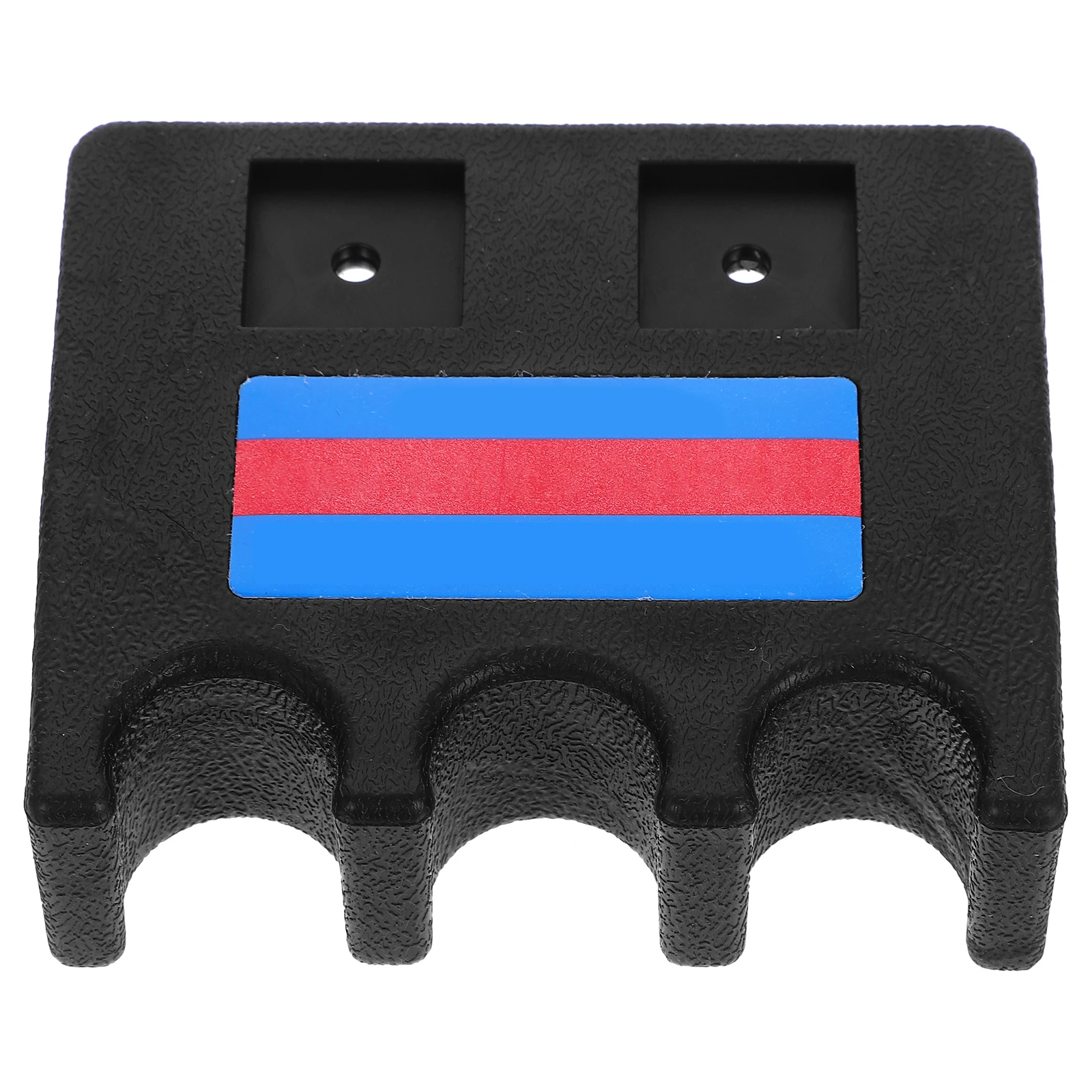 

3 Hole Weighted Cue Holder Rack Billiard Stick Stand Plastic Metal Durable Storage Display Pool Cue Accessories Gift