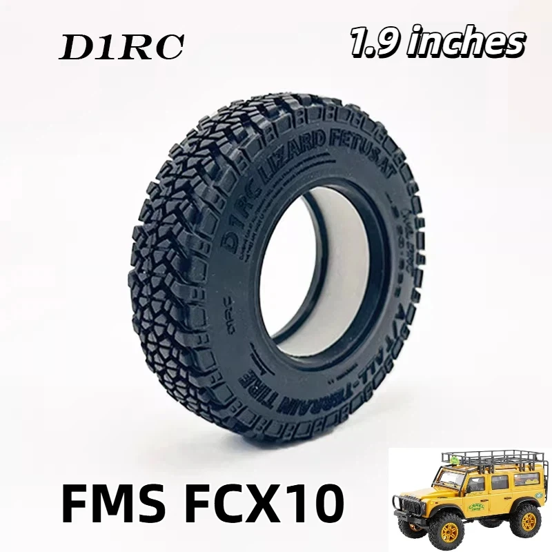 

Шины D1RC RC Crawler 1.9 дюйма (95 мм) для бездорожья, резиновые, для Camel Cup, Discovery, Defender, Range Rover, внедорожные.