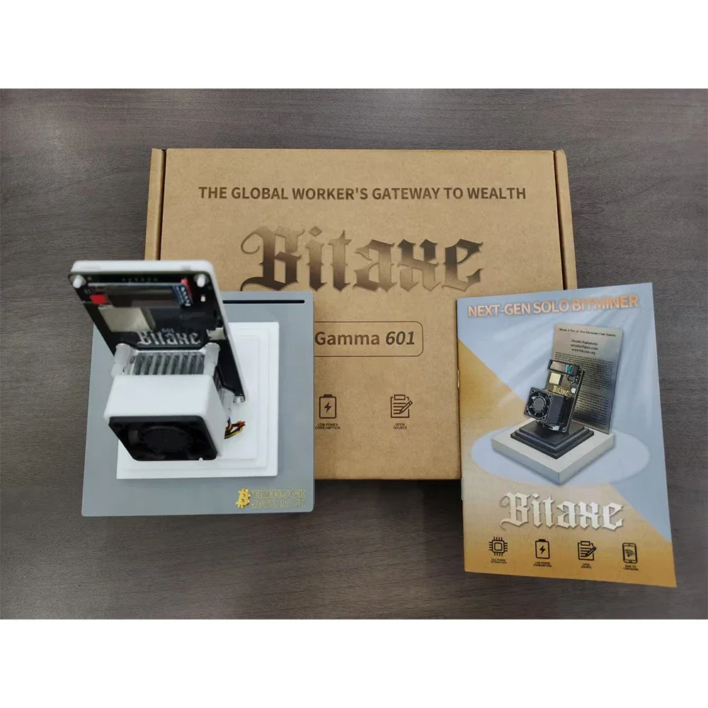 Nueva máquina de minería Bitcoin Bitaxe Gamma 601 Crypto Miners 1.2TH/S de Antminer S21 Asic Miners BTC Miner Bitcoin Miner