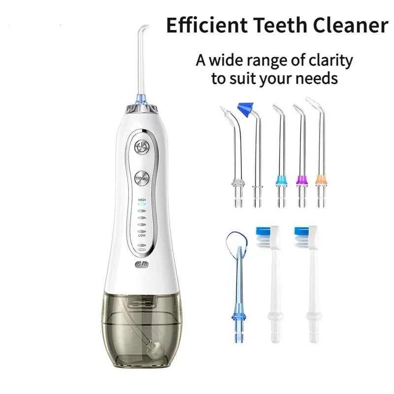 

Portable Cordless Home Handheld Flosser 300ml Large Capacity Electric Dental Cleaner Cleaning Oral Equipment Personal Care Tools