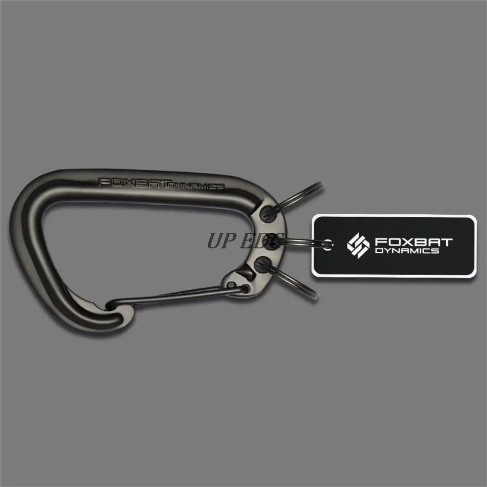 FOXBAT Metal Mountaineering Buckle Open Hole Keychain Tool Backpack Accessory