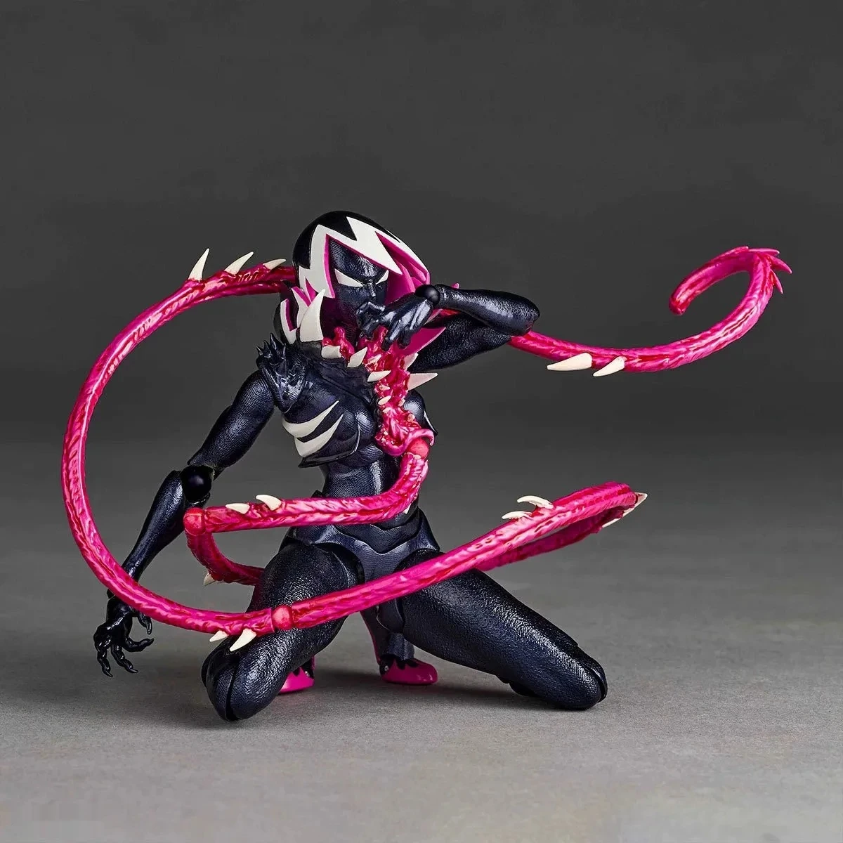 Increíble Figura de Acción de Anime de Yamaguchi, Spider-Man Maximum Venom Gwenom, Kit de Modelo, Adornos de Escritorio, Estatua Coleccionable, Regalos de Juguetes