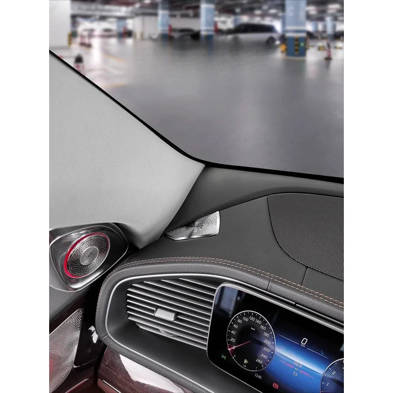 Voor Mercedes Benz W167 GLE X167 GLS C292 2020-2023 2024 2025 Dashboard Panel Airconditioner Outlet Stofkap luidspreker Hoorn Deksel