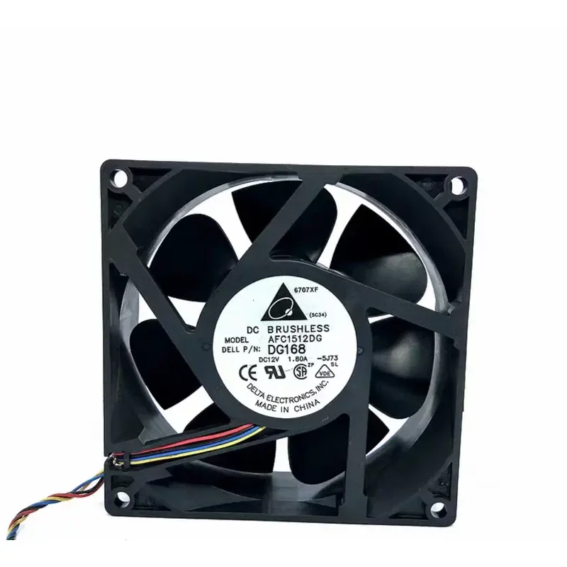 For Delta AFC1512DG 12V1.8A 15CM 15050 Violent Large Air Volume Double Ball Cooling Fan