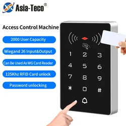 Asia Teco 2000users Standalone Access Controller RFID Access Control Keypad digital panel WG26 Card Reader For Door Lock System