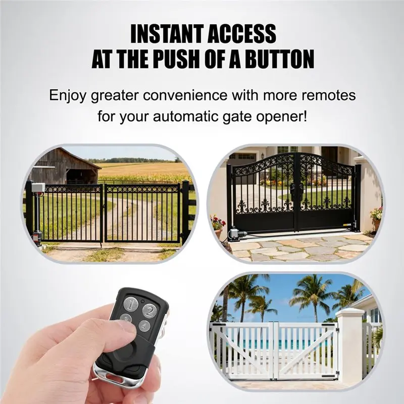 B14C Gate Opener Hardware Control Remote Transmitter For GYXEL& JUJIANG Automatic Gates Only Work