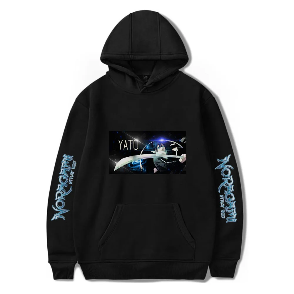 Anime Noragami Yato Cosplay Hoodie Women Men Harajuku Sweatshirt Streetwear Hip Hop Pullover Hooded Jacket Casual Tracksuit