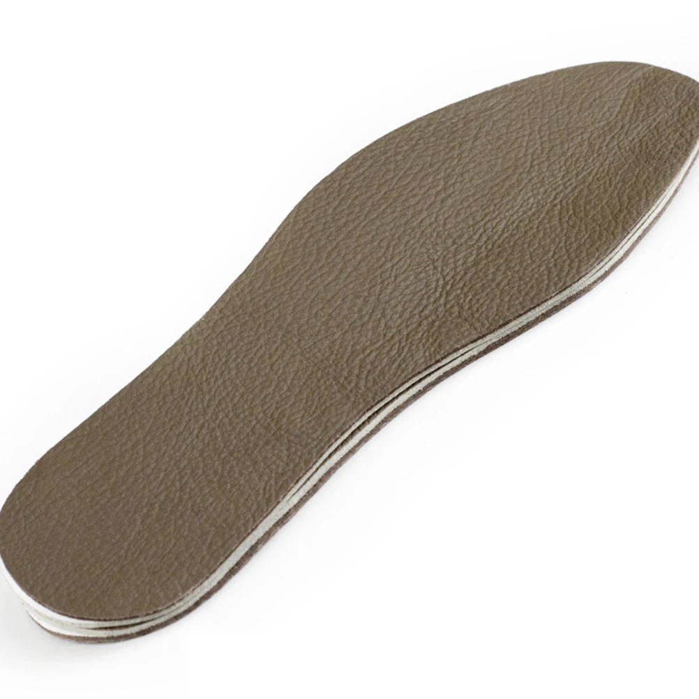 

O-leg Correction Pad Orthotic Insoles Absorbing Shock Breathable Comfortable Cattlehide Material Use Sneakers Dress