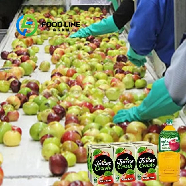 Industrial Grade Apple Juice Extraction Line Advanced Pulping And Refining Equipment For Stable Fruit Drink Manufacturing Proces