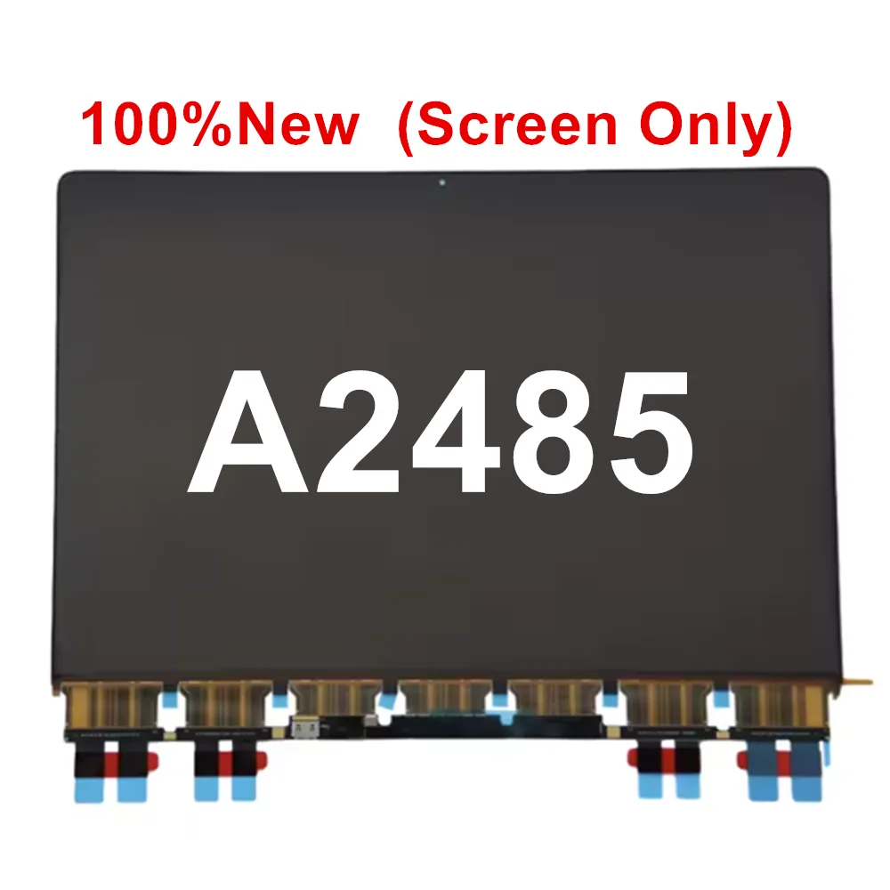 A2485 New For MacBook Pro 16'' A2485 2021 M1 LCD Screen Panel Only