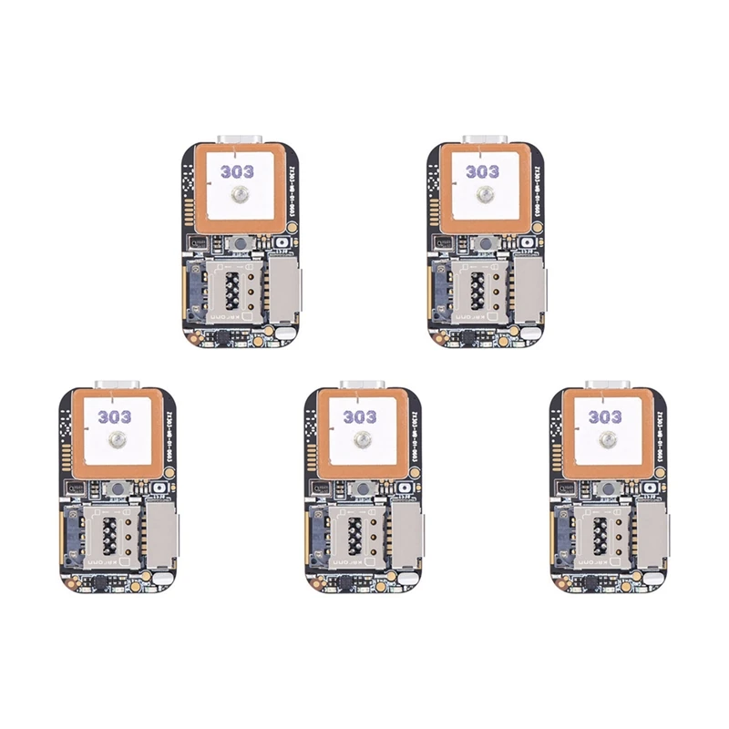 5X Super Mini Size GPS Tracker GSM AGPS Wifi LBS Locator Free Web APP Tracking Voice Recorder ZX303 PCBA Inside 87HE