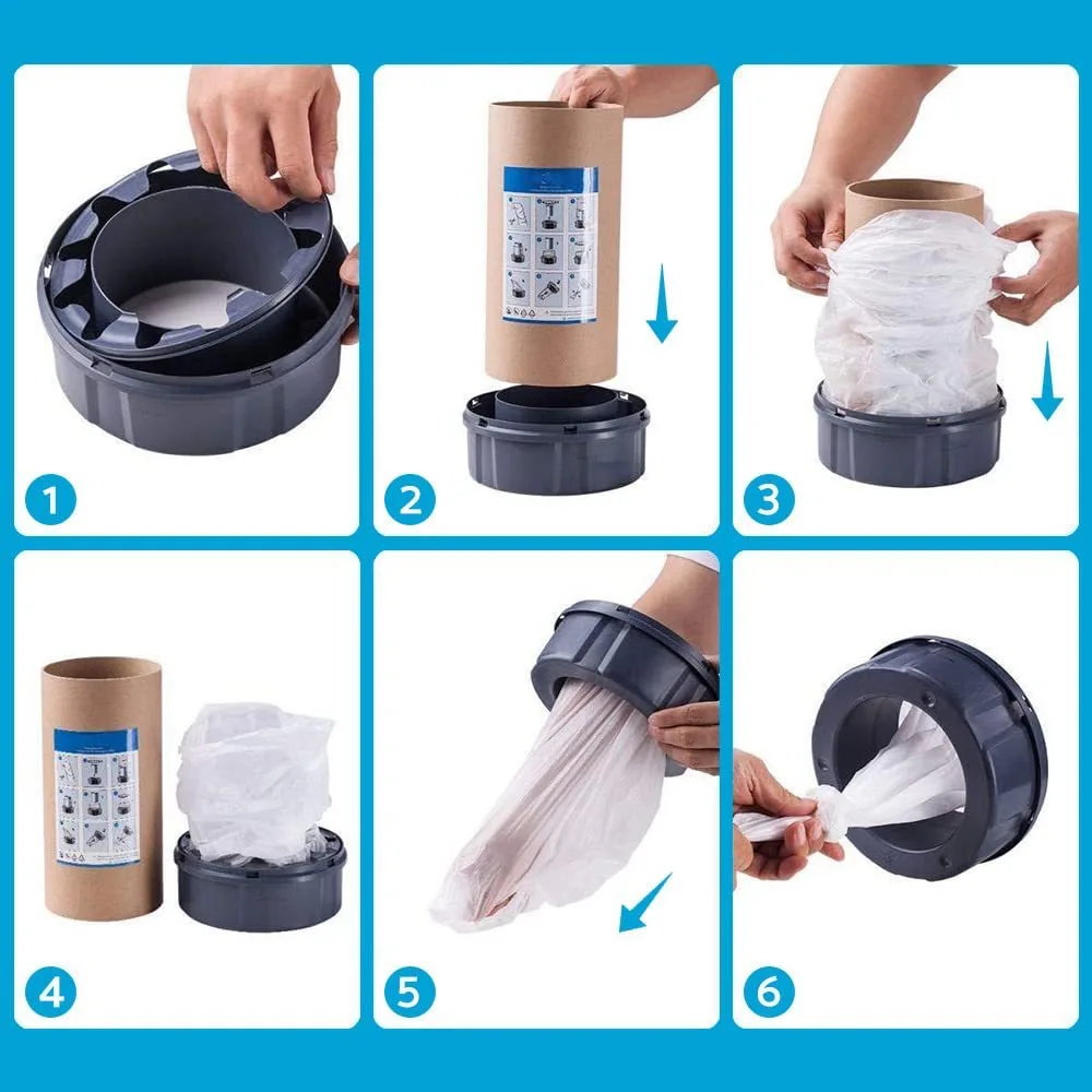 Diaper Pail Refills for Tommee Tippee, Baby Diaper Refill Bags for Genie for Angelcare for Munchkin