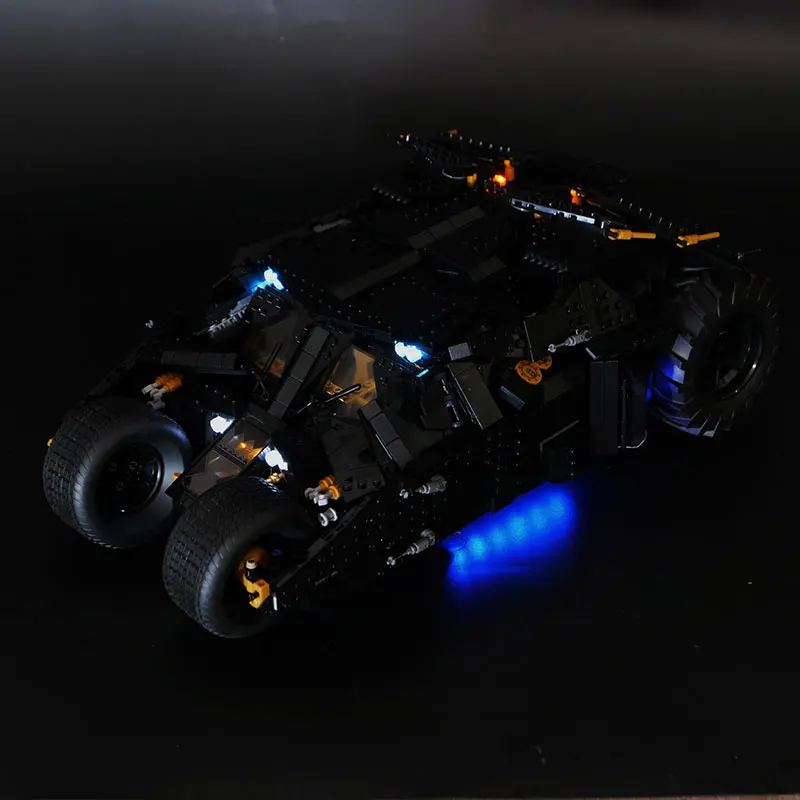 LED-lichtset voor LEGO Batmobile Tumbler 76240 Lampideeën DIY-cadeau (exclusief bouwstenen Bricks Kits Sets Model)